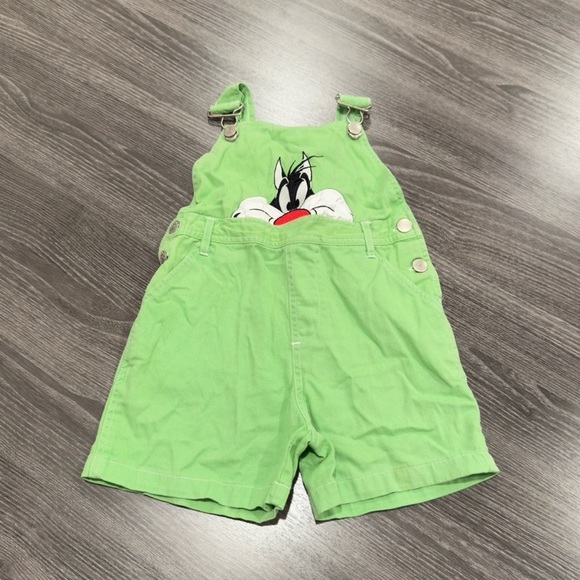 Looney Tunes Sylvester Cat Overalls - Picture 1 of 4